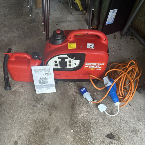 Clarke powr ig1000 1kw petrol - clarke,